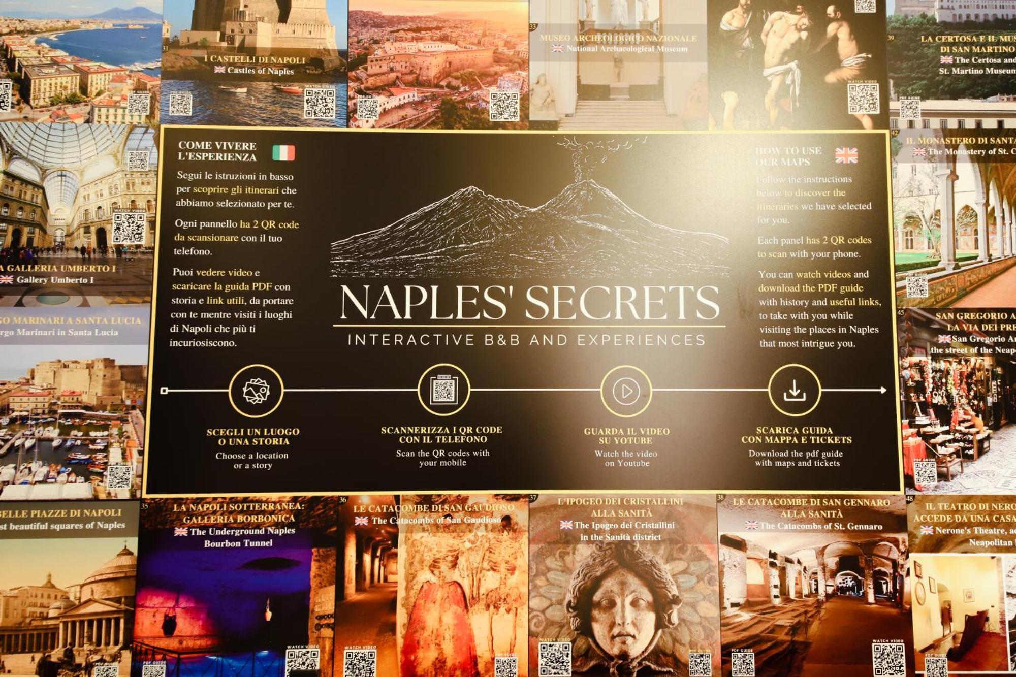 Casa Interattiva Naples'Secrets Bed & Breakfast ภายนอก รูปภาพ